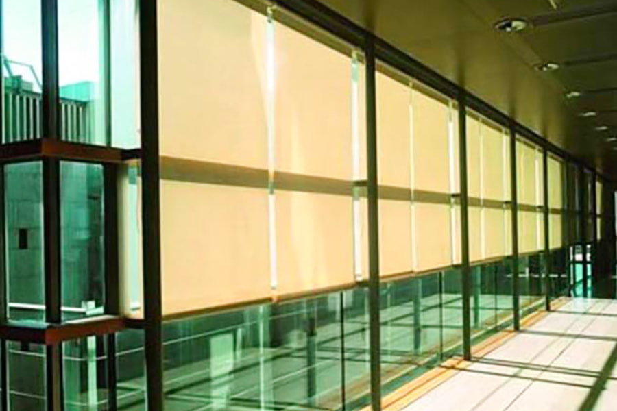 UV-álló rugalmas PVC sötétítő tűzálló függönyszövet - otthonra, irodába, nyilvános helyekre