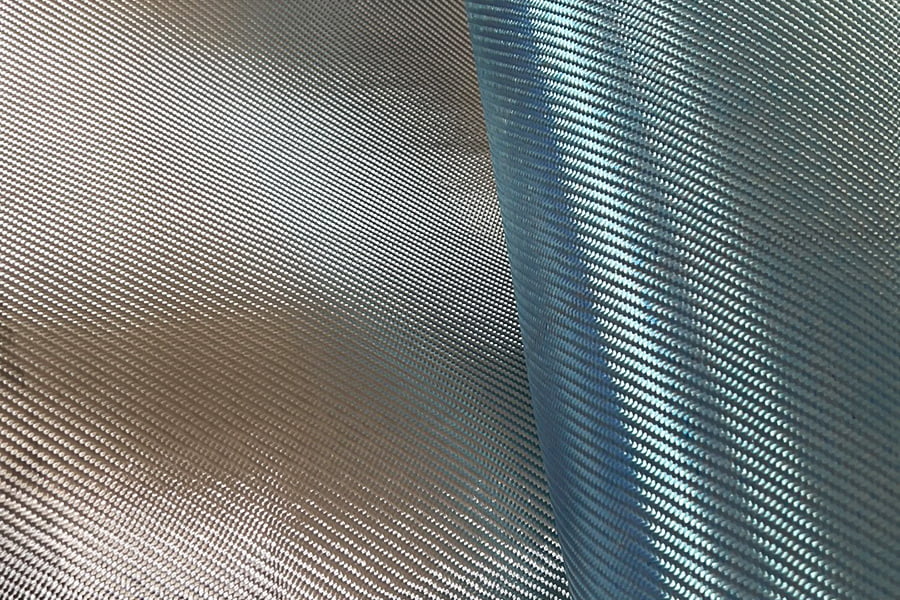 Lángálló könnyű, rugalmas galvanizált üvegszálas szövet