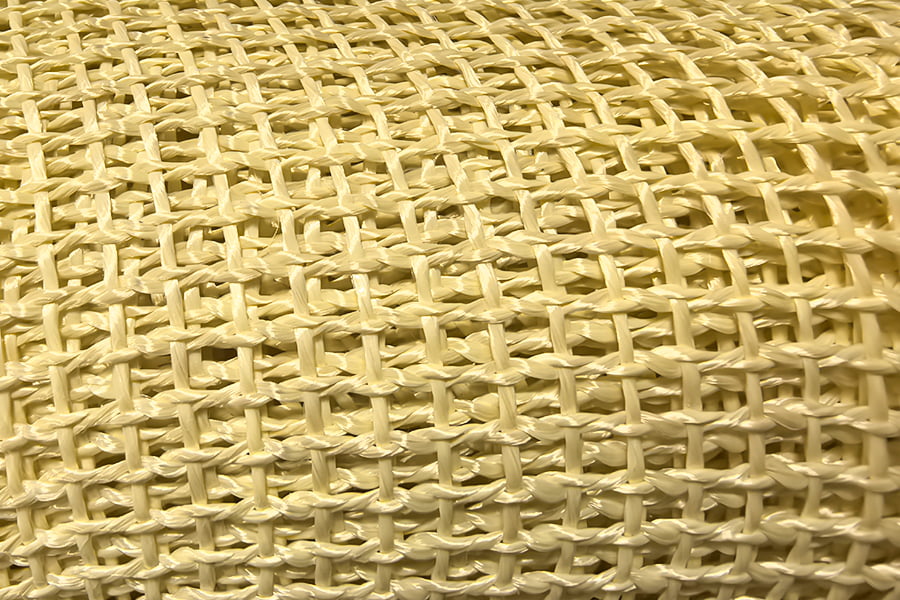 Nagy szilárdságú, aramid erősítésű Mesh Fabric Roll – kompozit alapanyagokhoz